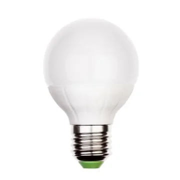 Energy saving LED lamp with e27 ceramic socket Stock Photos