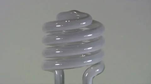 Energy Saving Light Bulb, on and off. HD 스톡 동영상 24858284