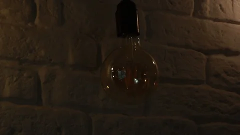 Energy saving light bulb Stock Footage 91659993