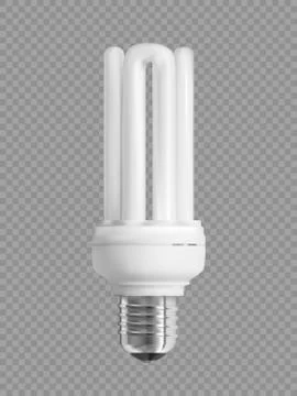Energy saving light bulb Stock Illustration