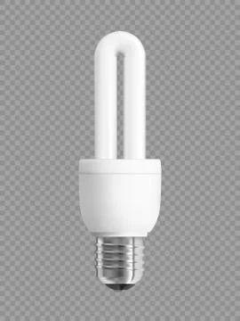 Energy saving light bulb Stock Illustration