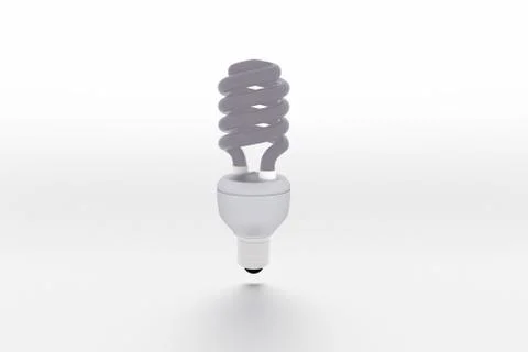 Energy saving light bulb Stock Illustration