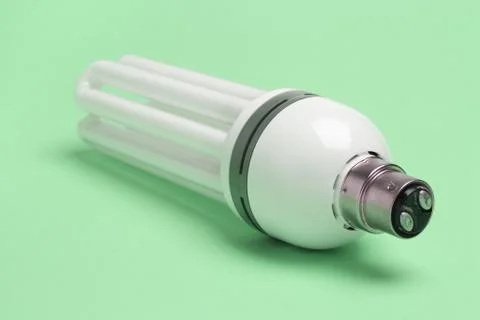 Energy saving light bulb Stock Photos