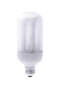 Energy saving light bulb Stock Photos