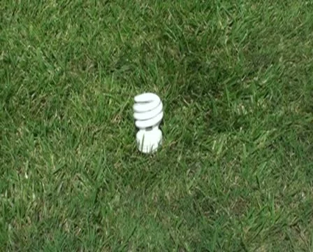 Energy saving light bulb V3 - PAL Video stock 10740617