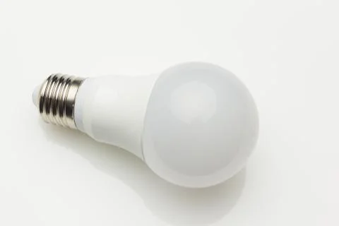 Energy saving light bulbs, ecological, to save energy and consumption. Stock Photos