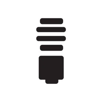 Energy saving light bulbs icon Stock Illustration