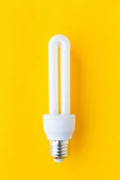 Energy saving light Stock Photos