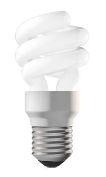 Energy saving lightbulb 写真素材