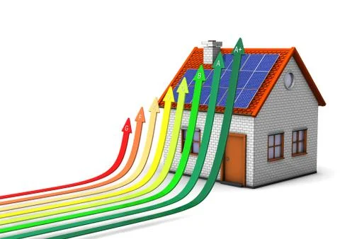 Energy-saving measures Illustrazione stock