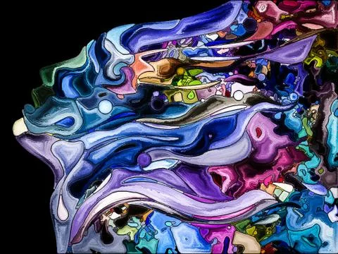 Energy of Self Fragmentation Illustrazione stock