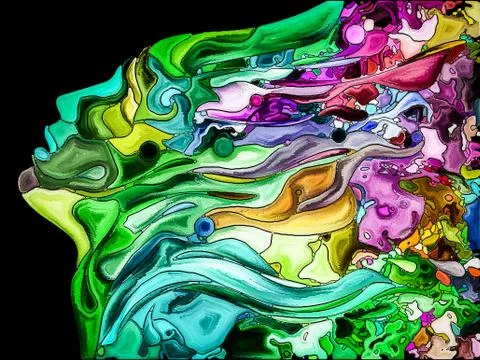 Energy of Self Fragmentation Illustrazione stock