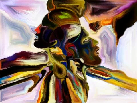 Energy of Shape Division 스톡 일러스트