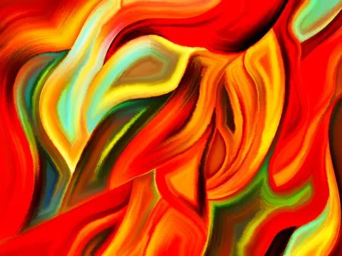 Energy of Shapes Illustrazione stock