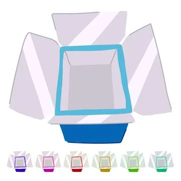 Energy solar powered oven vector cartoon graphic Ilustração Stock