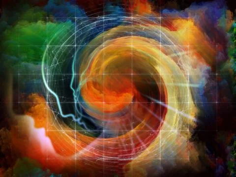 Energy of the Soul Illustrazione stock