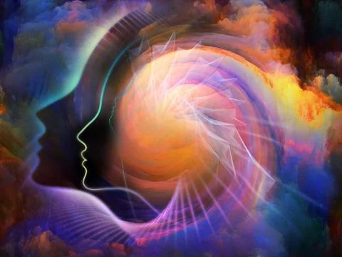 Energy of the Soul Illustrazione stock