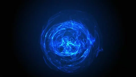 Energy Space Sphere Stock Footage 243582260