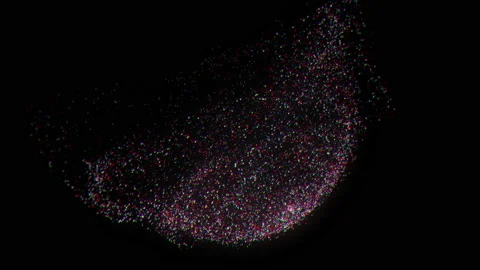 Energy Spiral Stock Footage 229834873