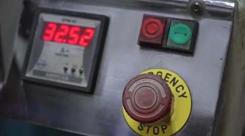 Energy stop power work machine Stock Footage 67362965