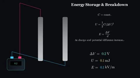 Energy Storage and Breakdown 動画素材 337180464