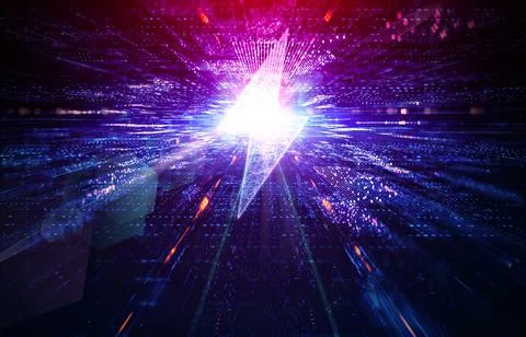 Energy Storage Technology - Electrification Stock Illustration