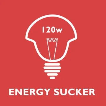 Energy sucker Stock Illustration