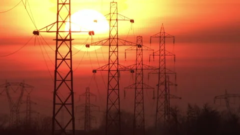 Energy Sunset 動画素材 150728785