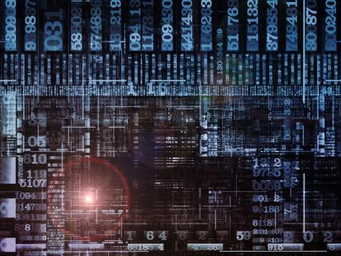 Energy of Technology Links Illustrazione stock