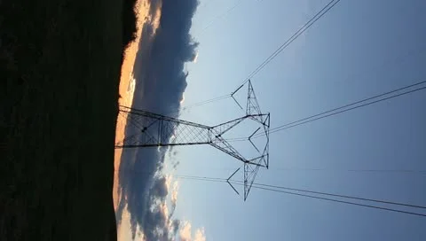 Energy tower Stock Footage 11019803