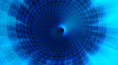 Energy tunnel. loop Stock Footage