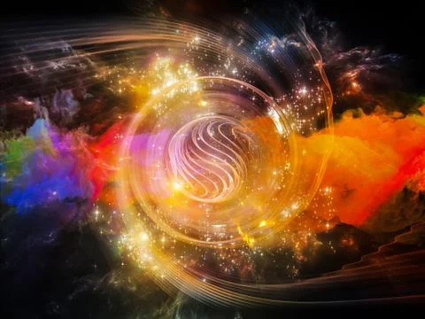 Energy of Vortex Stockillustratie