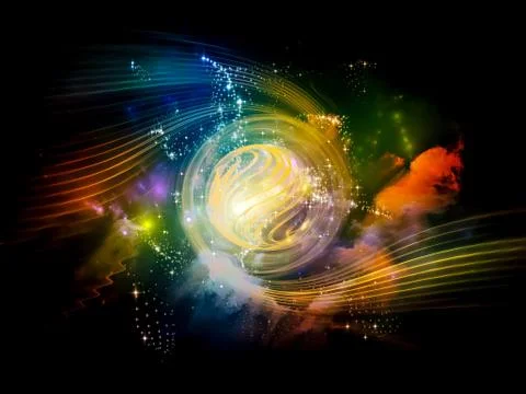 Energy of Vortex Stockillustratie