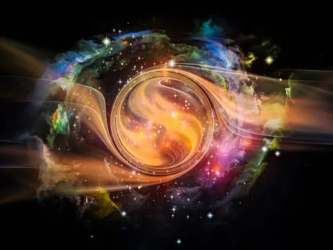Energy of Vortex Illustrazione stock