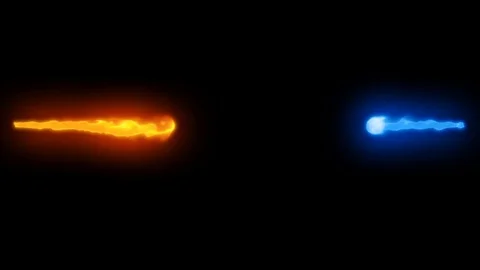 Energy VS Plasma Alpha Matte Stock-Footage 88622761