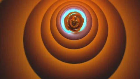 Energy Warp Tunnel:  Loop Video stock 147294452
