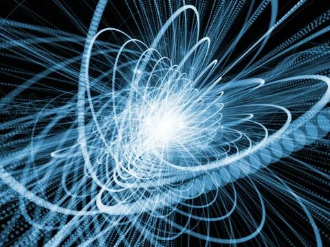 Energy of Wave Particle 스톡 일러스트