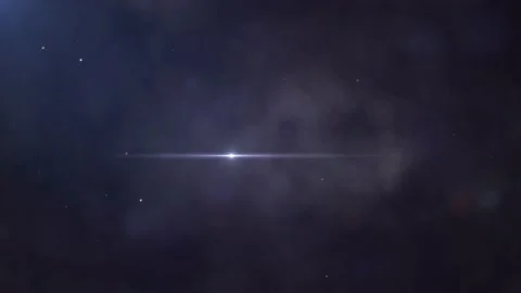 Energy Waves floating in space Stock Footage 139740077
