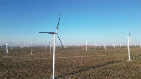 Energy windmill Stock Footage 244458690