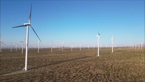 Energy windmill Stock Footage 244458700