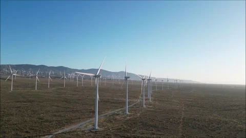 Energy windmill Stock Footage 244458701