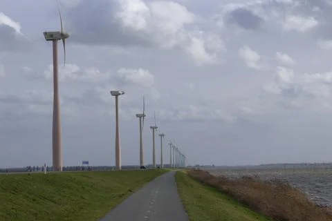 Energy windmills Фото