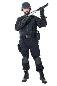 Enforcing the law Stock Photos