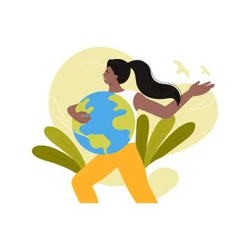 ENFP MBTI type of personality, creative irrational intuitive extrovert with Stock Illustration