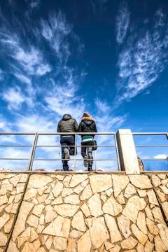 Engaged couple Stock Photos