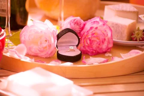 Engagement ring Stock Photos