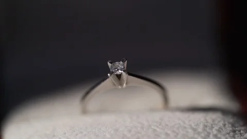 Engagement Rings Stock Footage 97990738