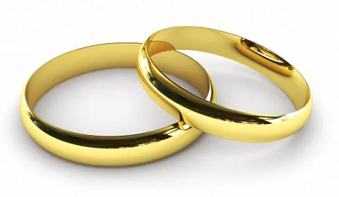 Engagement rings Stock Illustration
