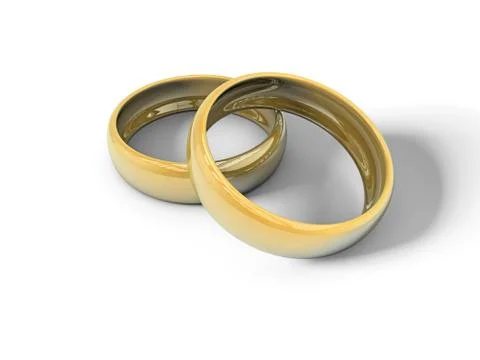 Engagement rings Stock Illustration