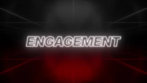 Engagement Text 80s Style  Retro Aesthetic Background Stock Footage 326462574
